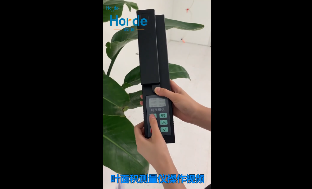 葉面積測量儀操作視頻